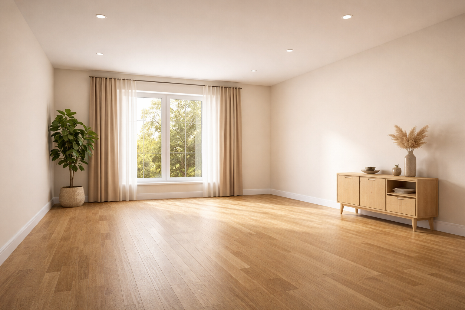 Интерьер после отделки